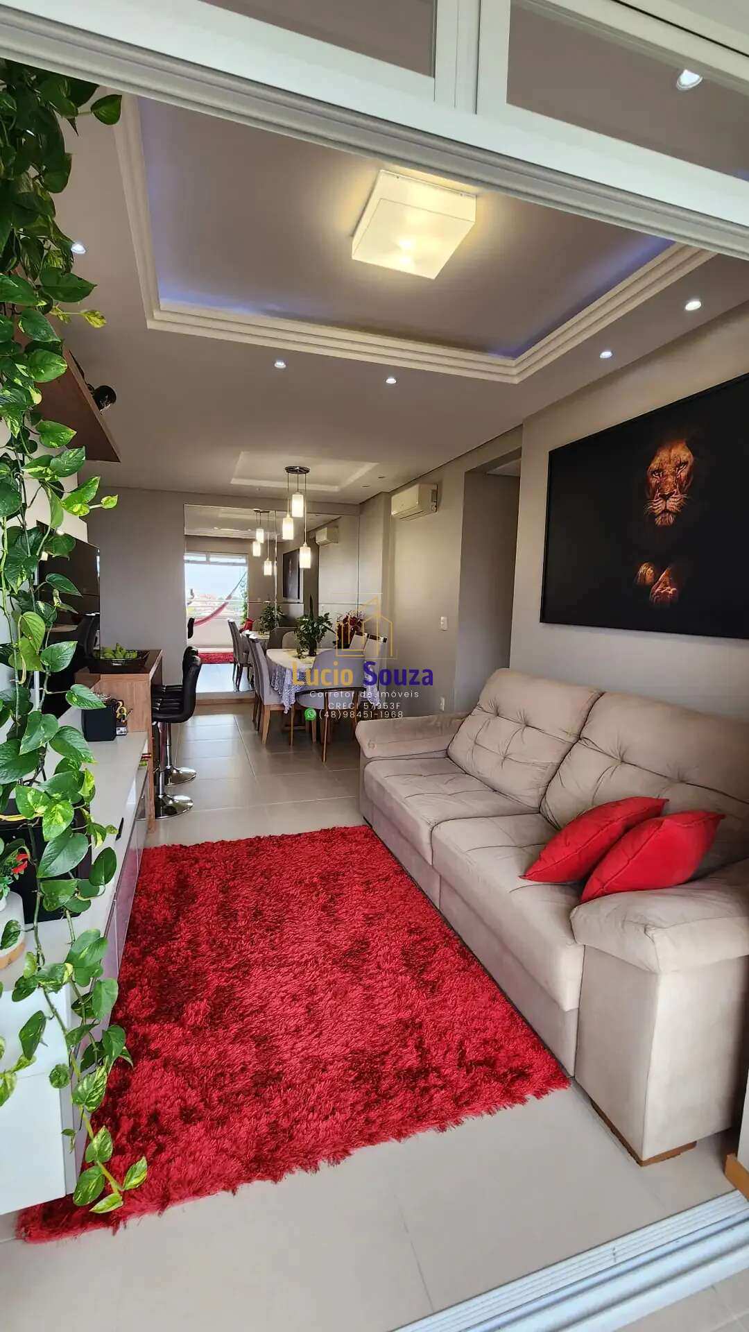 03 DORMITÓRIOS COM SUÍTE - VISTA MAR - 02 VAGAS GARAGEM - Lucio Souza - Corretor de Imóveis