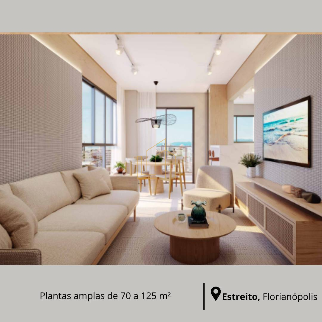 Lançamento Bairro Estreito – Apartamentos na Planta com 2 e 3 Dormitórios com Suíte - Plantas de 76m² a 225m² - Lucio Souza - Corretor de Imóveis