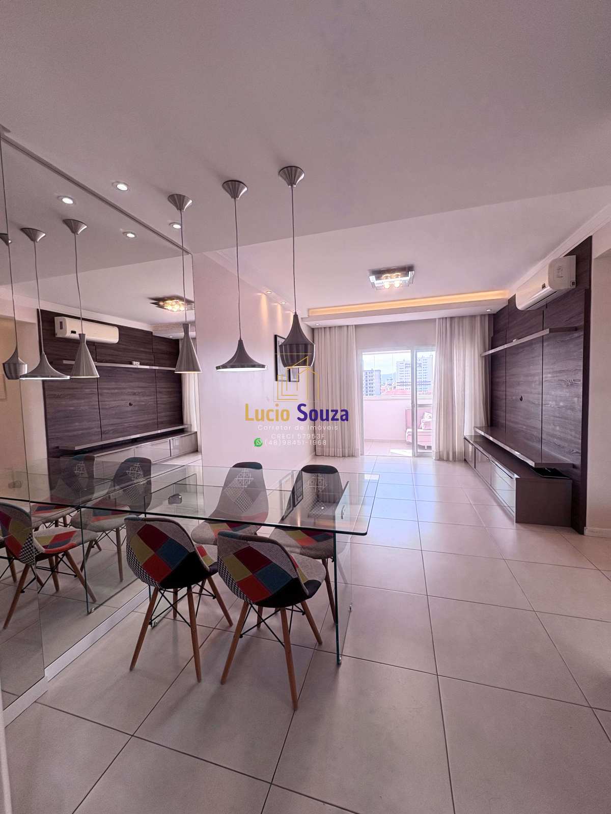 03 DORMITÓRIOS C/SUITE - 02 VAGAS DE GARAGEM - VISTA LIVRE - 94m2 área privativa - Lucio Souza - Corretor de Imóveis